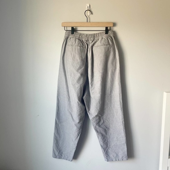 ASOS Design Women's Light Gray Elastic Waist Pull On Trouser Pants Size XS - Picture 3 of 5